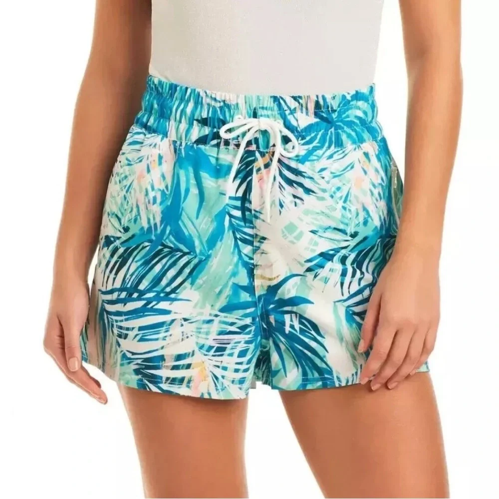 2/$10 OP women’s swim shorts. NWOT. Size medium. Tropical print & colors. - Picture 2 of 8